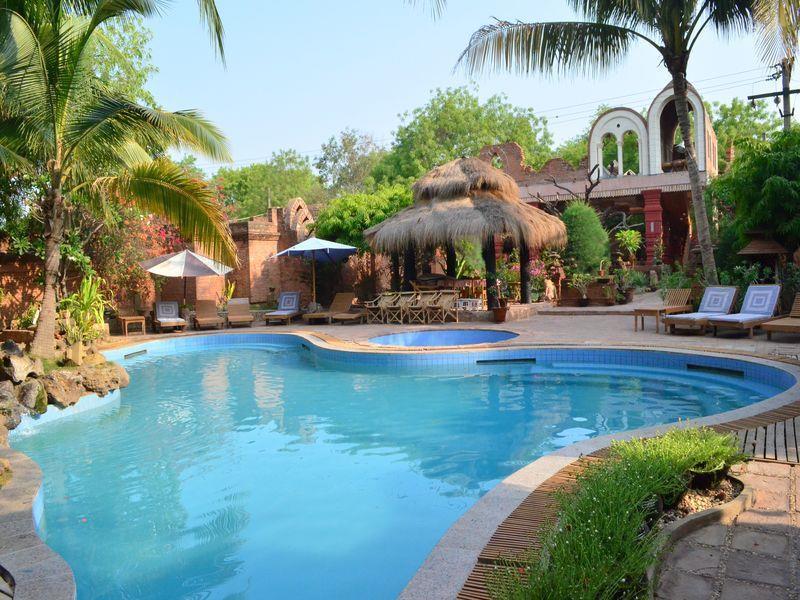 Kaday Aung Hotel Bagan Bagian luar foto